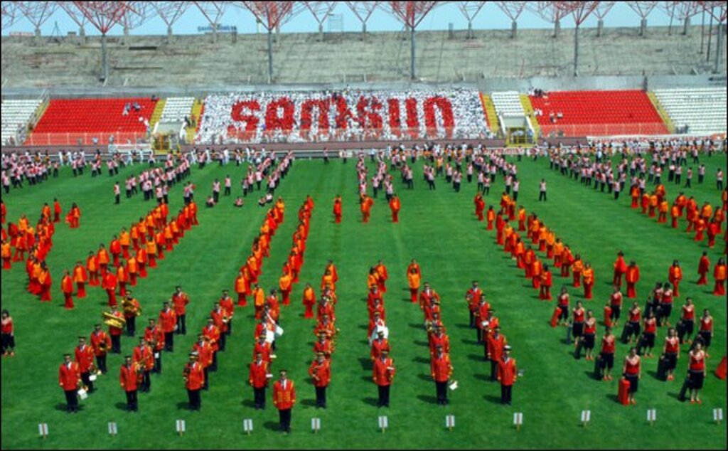 Samsun'da geçmişten bugün 19 Mayıs kutlamalarından fotoğraflar