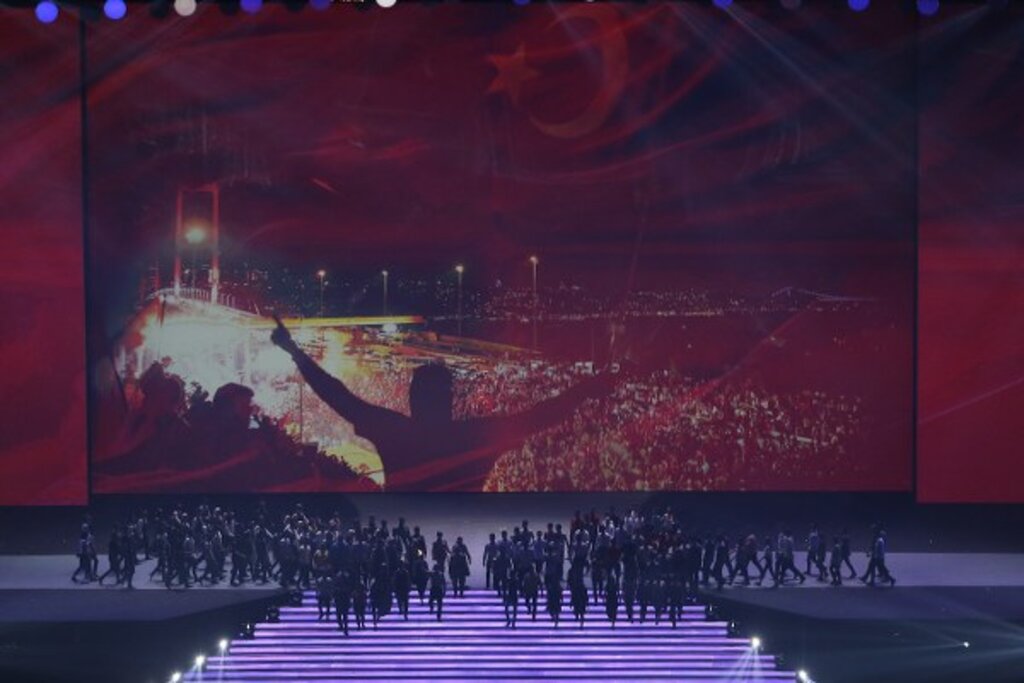 Samsun 2017 İşitme Engelliler Olimpiyatı açılış seremonisi