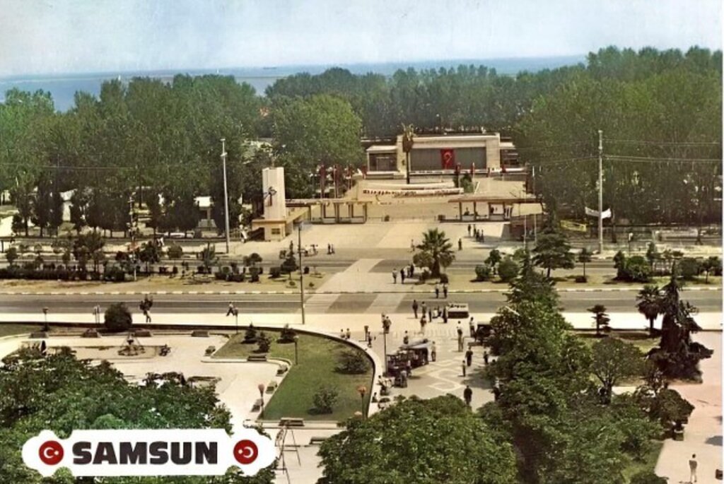 Samsun'un fuar ve tütün denilince akla geldiği yıllardan fotografları