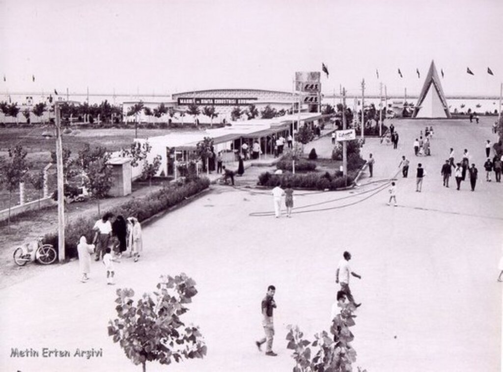 Samsun'un fuar ve tütün denilince akla geldiği yıllardan fotografları