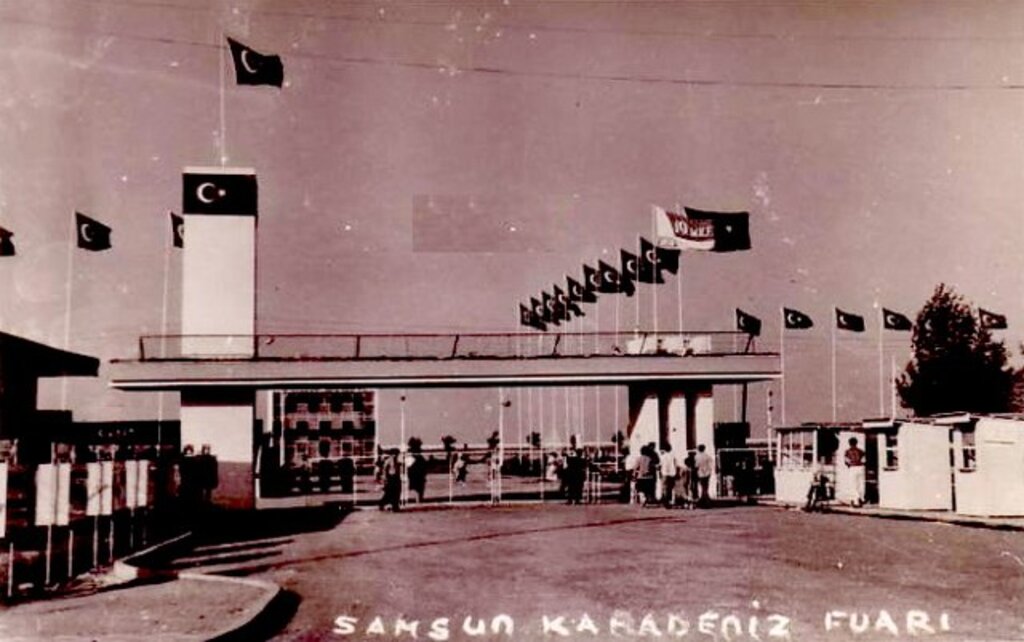 Samsun'un fuar ve tütün denilince akla geldiği yıllardan fotografları