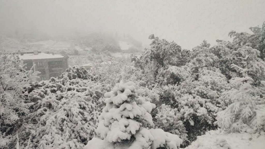 Samsun'a kar yağdı! Samsun'dan kar fotoğrafları