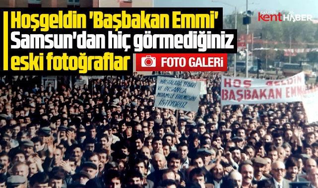 Samsun'dan hiç görmediğiniz eski yıllara ait fotoğraflar