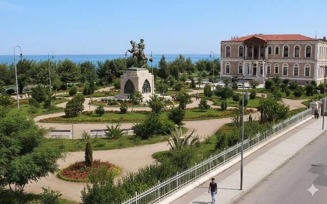 Samsun'un yapay zeka ile renklendirilen eski fotoğrafları