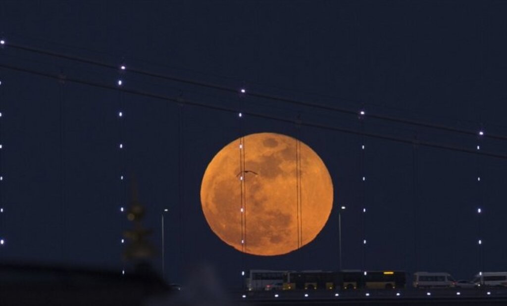 Türkiye'den Süper Mavi Kanlı Ay fotoğrafları