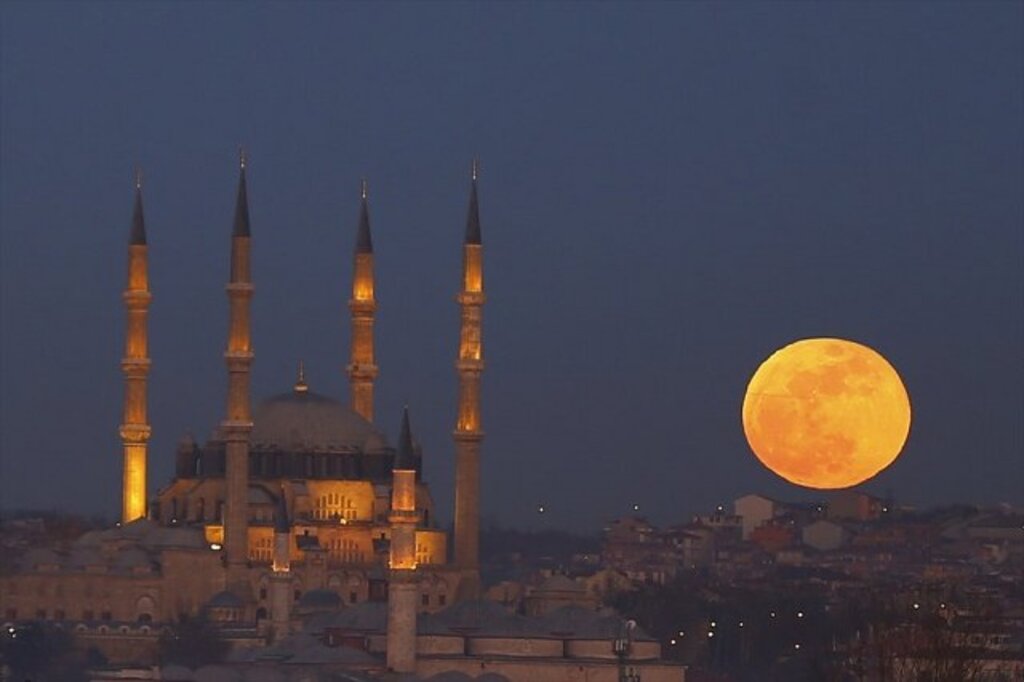 Türkiye'den Süper Mavi Kanlı Ay fotoğrafları