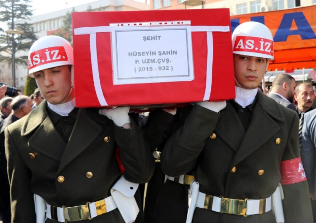Samsun Afrin şehitlerini uğurladı