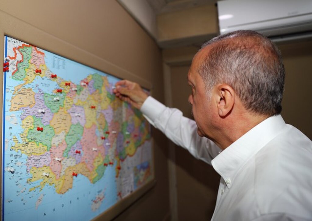 Cumhurbaşkanı Recep Tayyip Erdoğan'ın 24 Haziran seçimi Samsun mitinginden fotoğraflar
