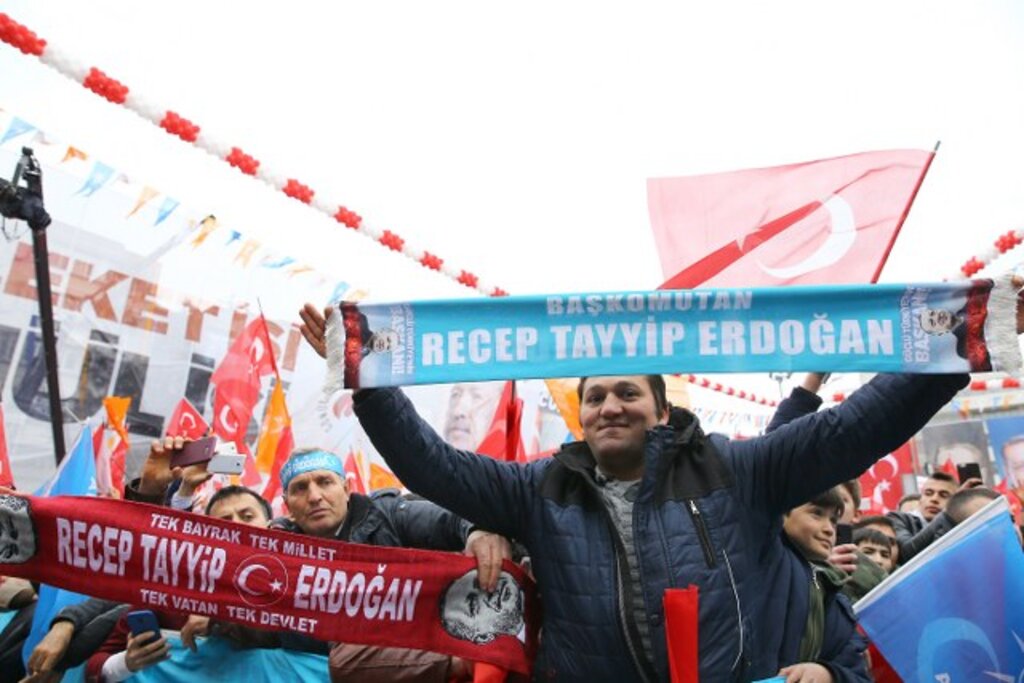 Fotoğraflarla Recep Tayyip Erdoğan'ın 3 Mart Samsun seçim mitingi