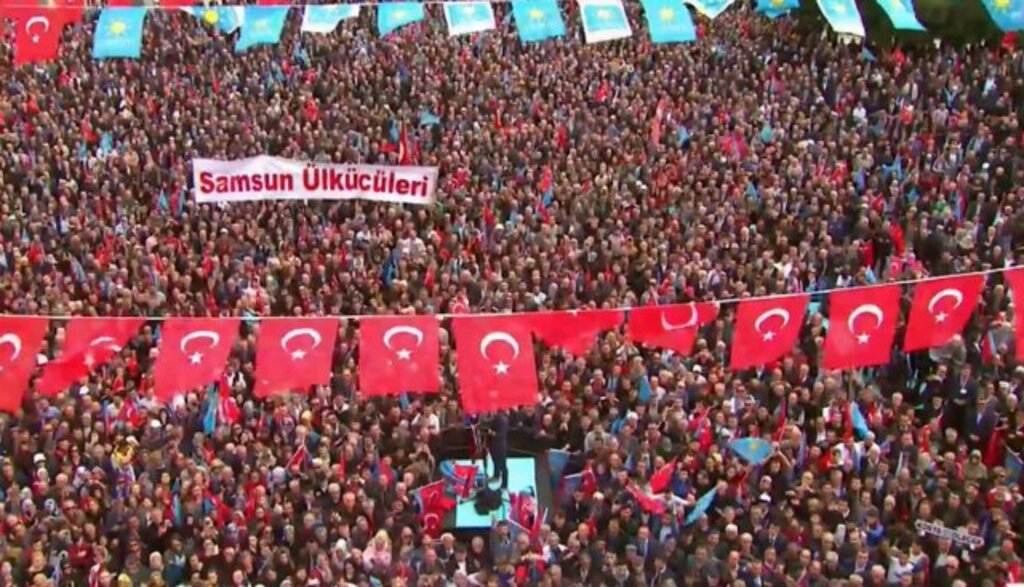 Meral Akşener'in Samsun mitinginden fotoğraflar