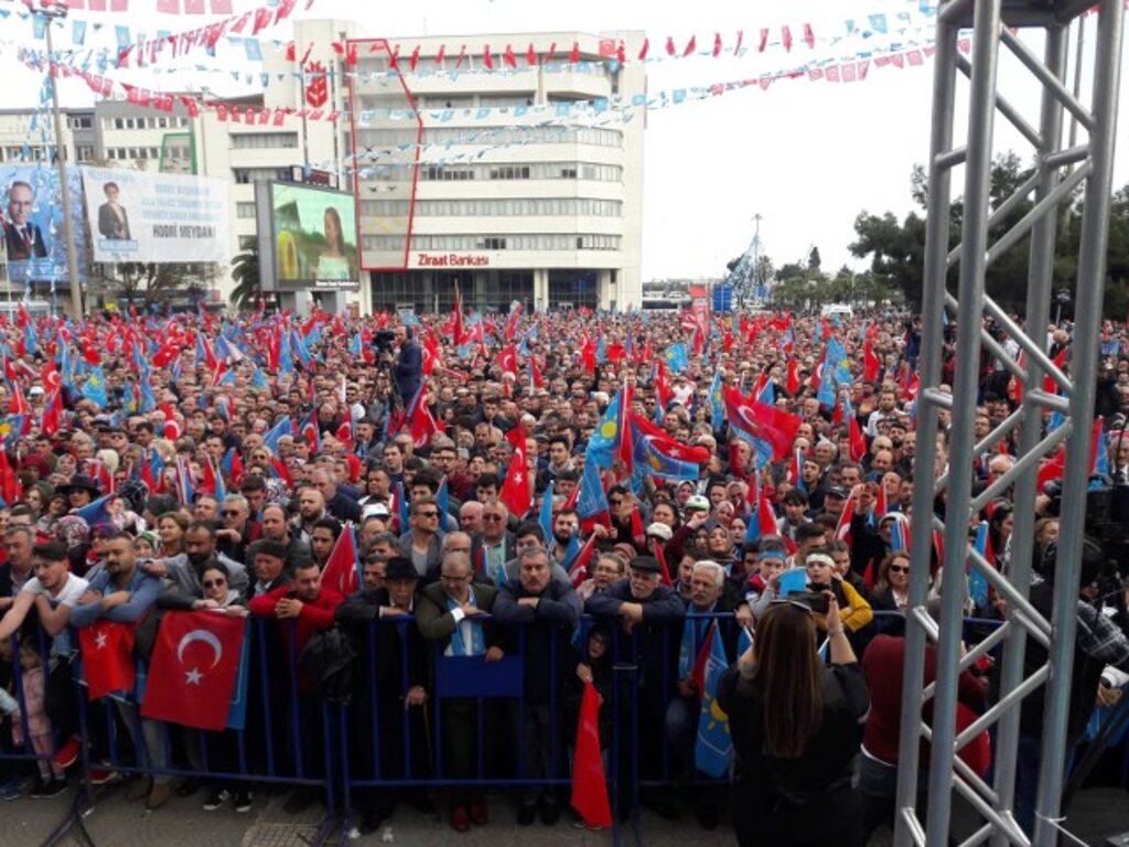 Meral Akşener'in Samsun mitinginden fotoğraflar