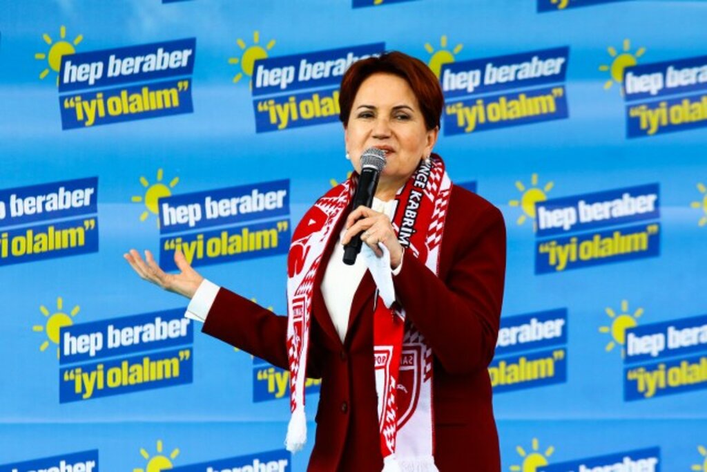 Meral Akşener'in Samsun mitinginden fotoğraflar