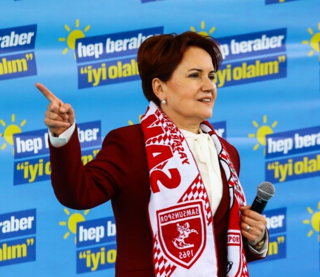 Meral Akşener'in Samsun mitinginden fotoğraflar