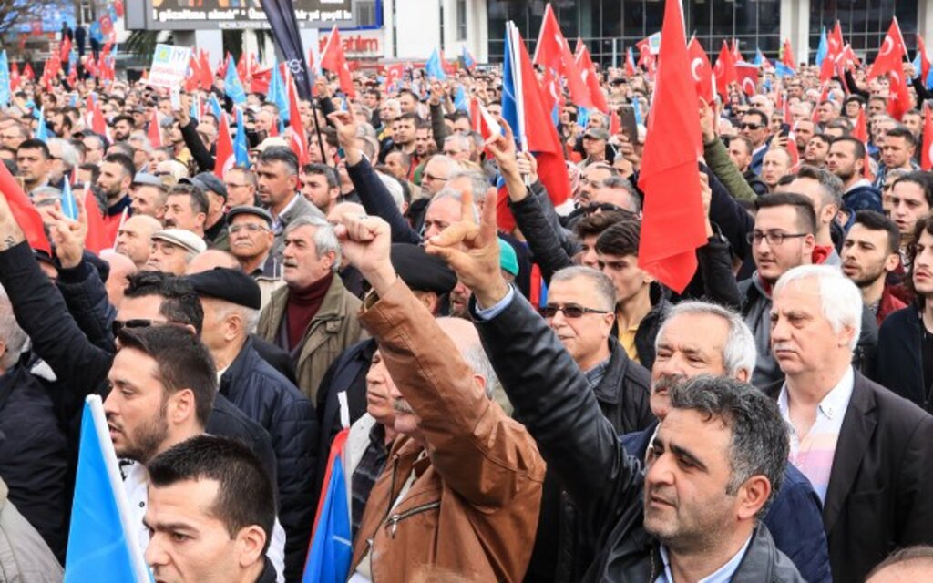 Meral Akşener'in Samsun mitinginden fotoğraflar