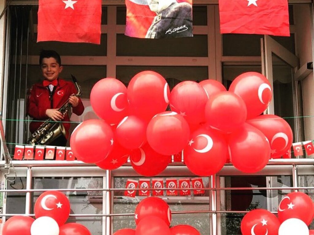 Samsun'da 23 Nisan'ın 100. yıl coşkusu böyle yaşandı