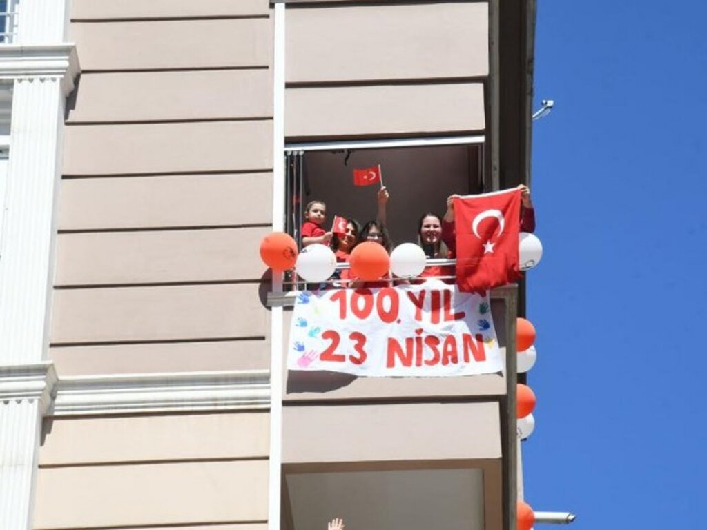 Samsun'da 23 Nisan'ın 100. yıl coşkusu böyle yaşandı