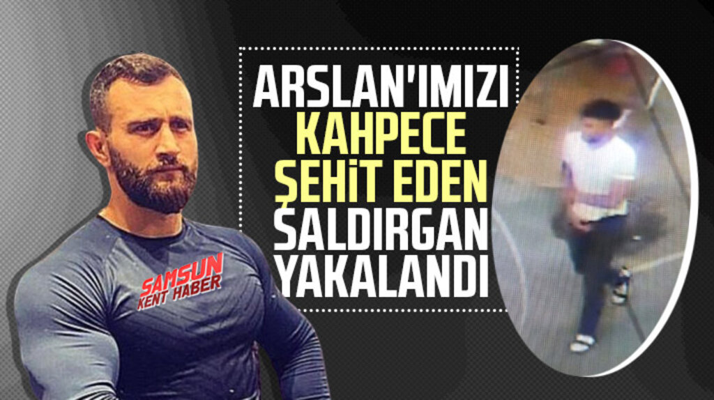 Samsunlu polisimiz Atakan Arslan'ı Diyarbakır'da şehit eden saldırgan yakalandı