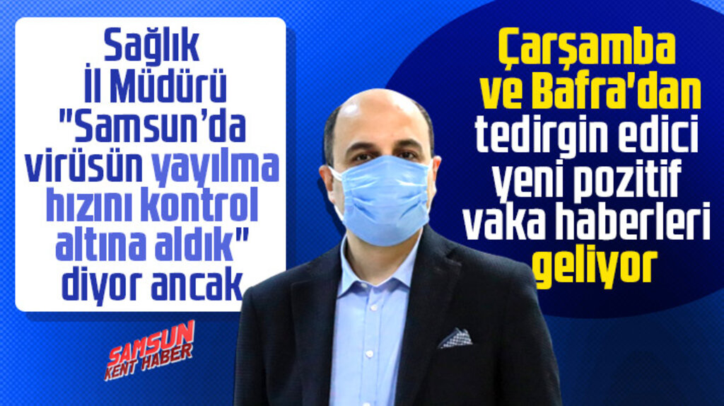 Samsun'da Korona Virüsün yayılma hızı kontrol altına alındı