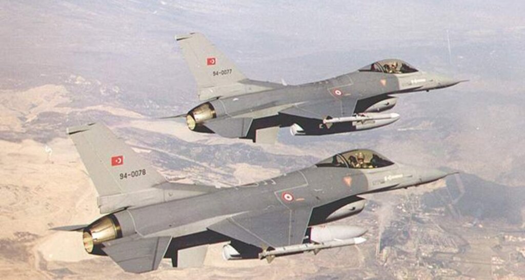 Irak'ın kuzeyine hava harekatı:7 terörist öldürüldü