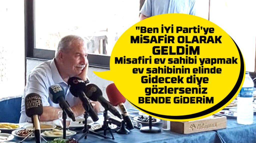 Necattin Demirtaş'tan MHP açıklaması! İYİ Parti'ye misafir olarak geldim