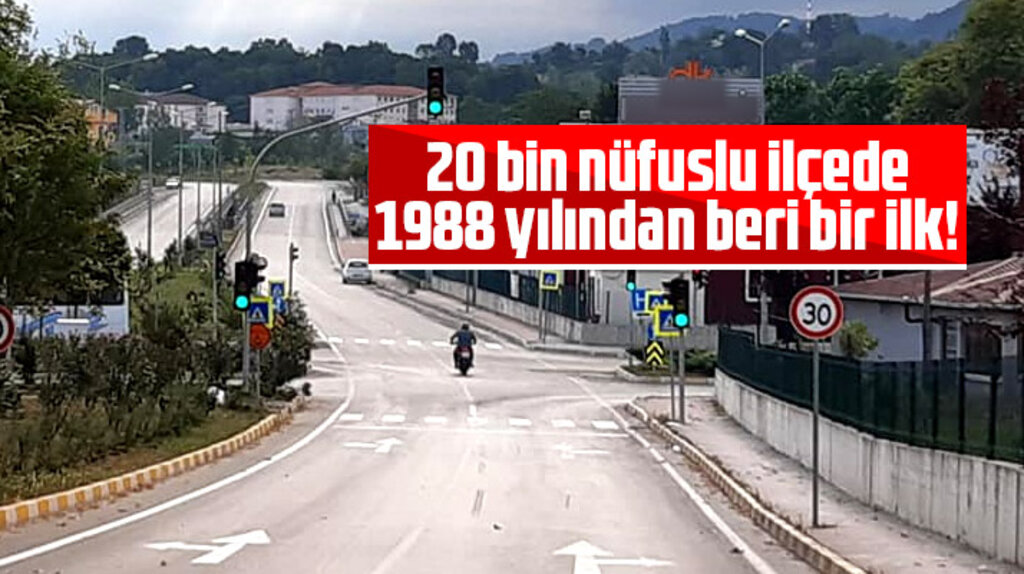Samsun'un Salıpazarı ilçesinde 1988 yılından beri ilk!