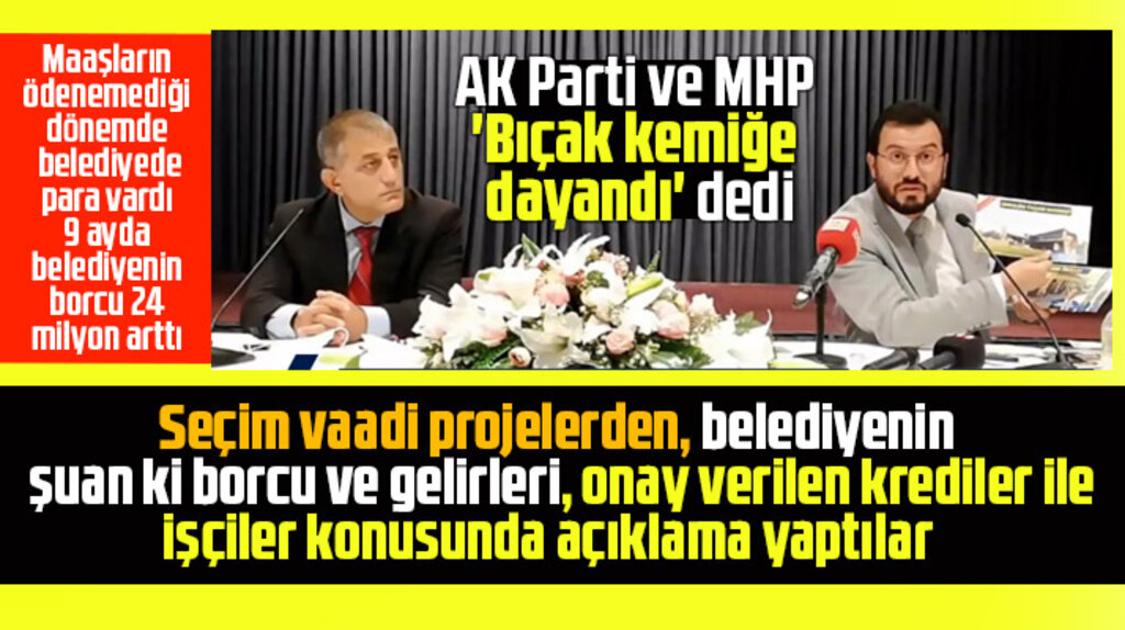 Samsun'da AK Parti ve MHP'den ortak İlkadım Belediyesi açıklaması