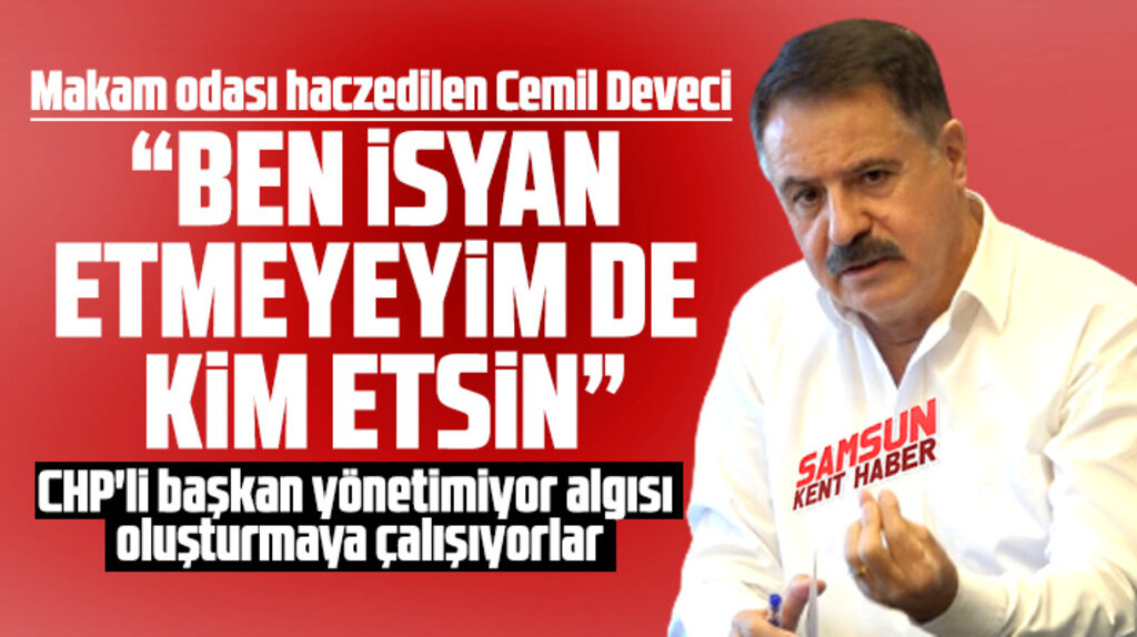 Cemil Deveci makam odasının haczedilmesine isyan etti! Benim günahım değil bu