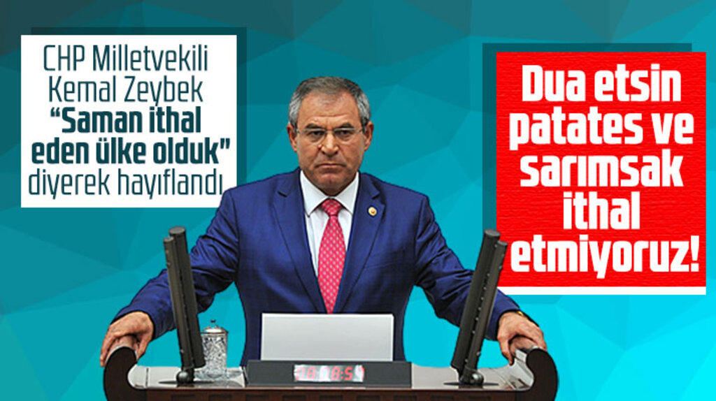 CHP Milletvekili Kemal Zeybek'ten fındık, buğday, ayçiçeği, saman açıklaması
