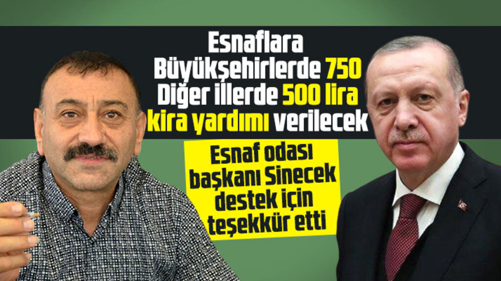 Metin Sinecek, Erdoğan'ın açıkladığı kira yardımları ile ilgili açıklama yaptı
