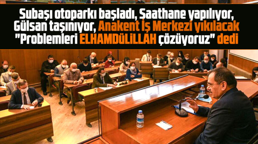 Mustafa Demir daire başkanları ile toplantı yaptı! Samsun'u yeniden inşa ediyoruz dedi