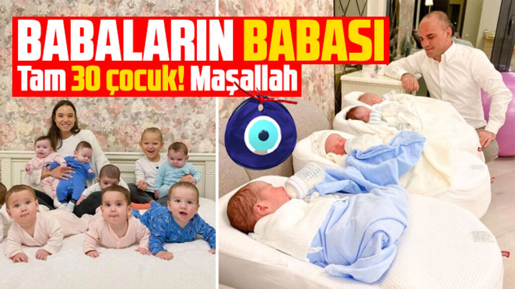 Galip Öztürk tam 30 çocuğa babalık yapıyor