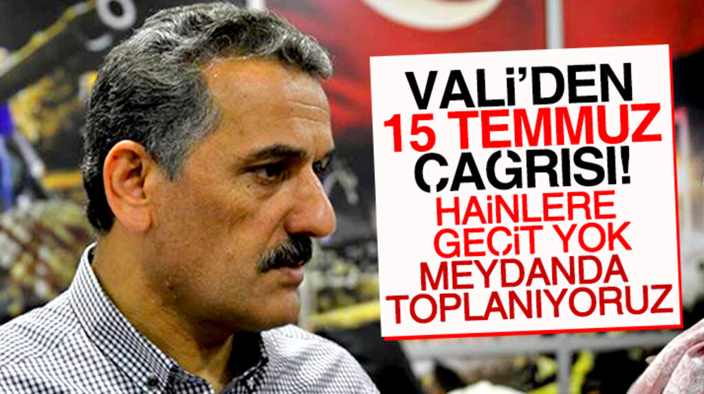 Samsun Valisi Osman Kaymak'tan 15 Temmuz çağrısı: Meydanlarda olalım