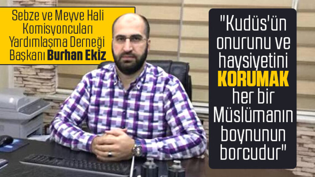 Burhan Ekiz'den Filistin açıklaması!