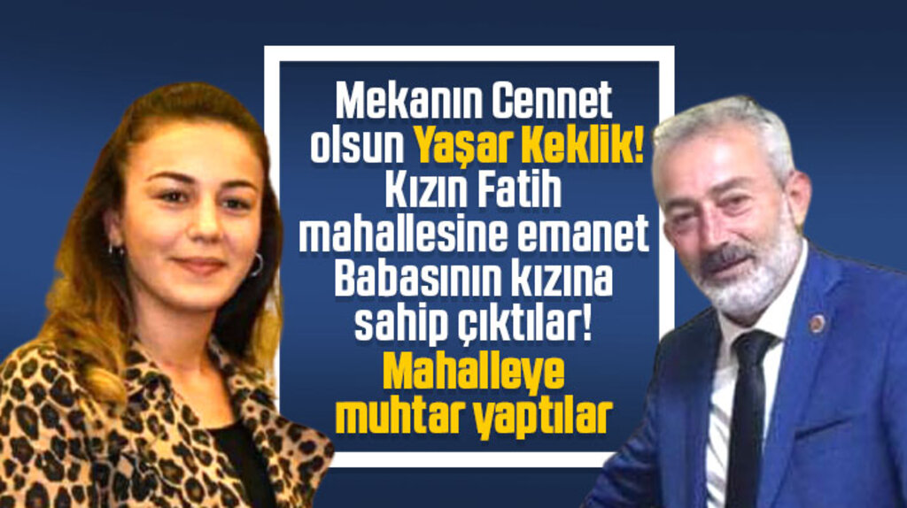 Samsun'da Fatih mahallesine Seda Keklik muhtar olarak seçildi