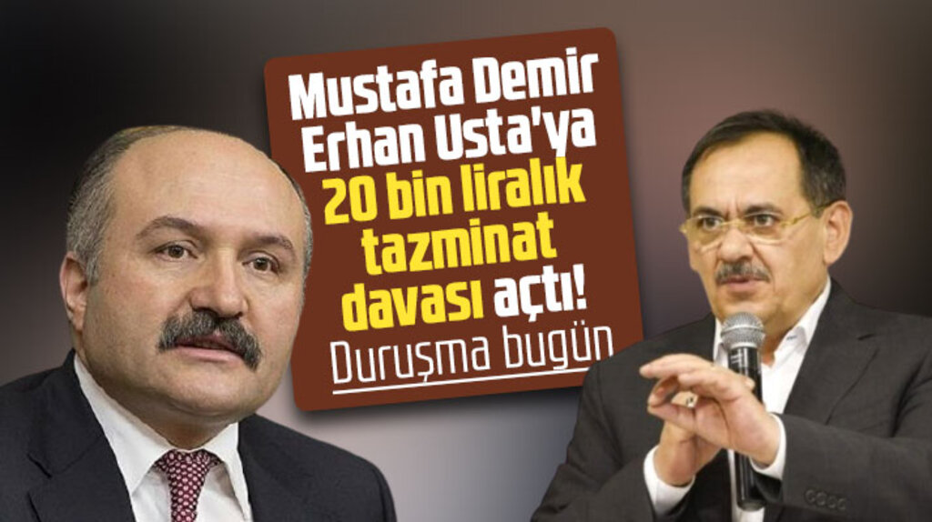 Samsun Büyükşehir Başkanı Demir Erhan Usta'ya 20 bin liralık tazminat davası açtı