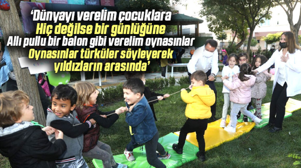Samsun'da Ata Çocuk Anaokulunda Geleneksel Sokak Oyunları Şenliği düzenlendi