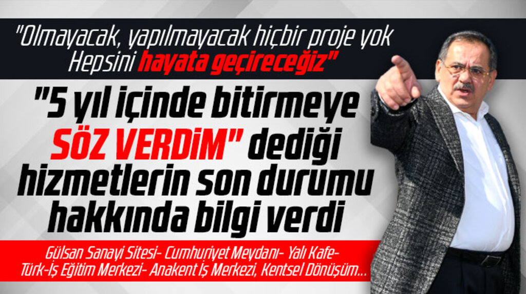 Samsun Büyükşehir Başkanı Demir proje ve hizmetlerin son durumu ile ilgili bilgi verdi