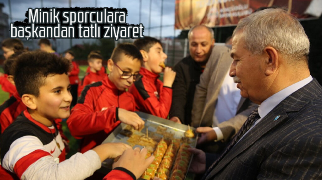 Necattin Demirtaş'tan Kökçüoğlu ve Karadenizspor Kulüplerine tatlı ziyaret