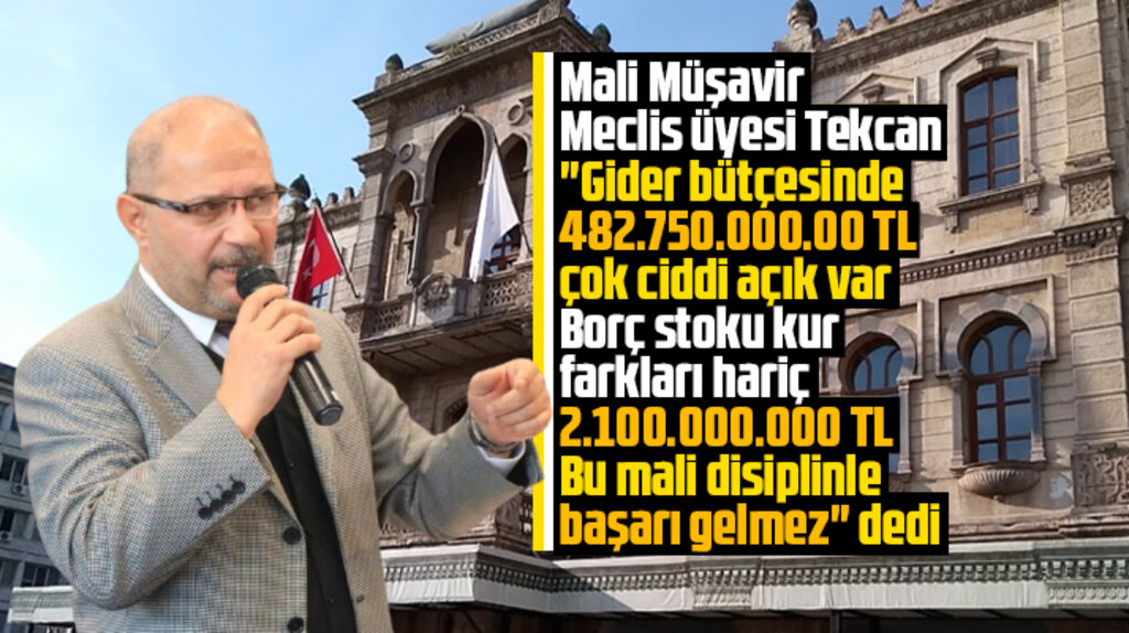 Atila Tekcan Samsun Büyükşehir'in 2022 bütçesi ve borçları ile ilgili açıklama yaptı