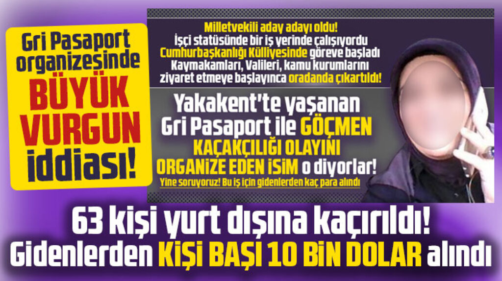 Samsun'daki gri pasaport olayında şok iddia! 63 kişiden kişi başı 10 bin dolar alındı 