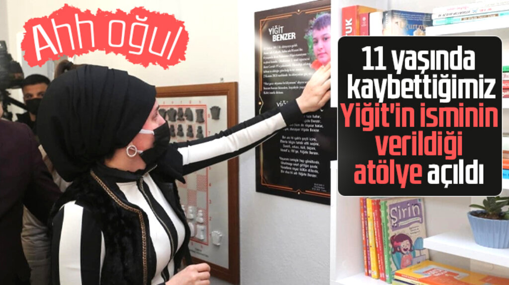 Samsun'da Yiğit Benzer'in isminin verildiği atölyenin açılışı yapıldı