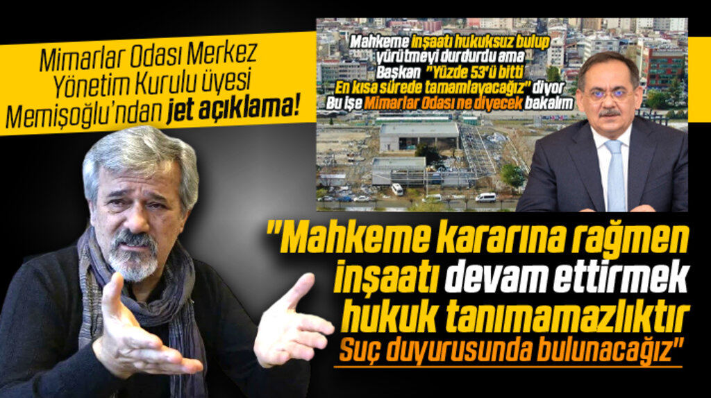 Samsun Büyükşehir Başkanı Demir'e Memişoğlu'ndan hukuk tanımama tepkisi