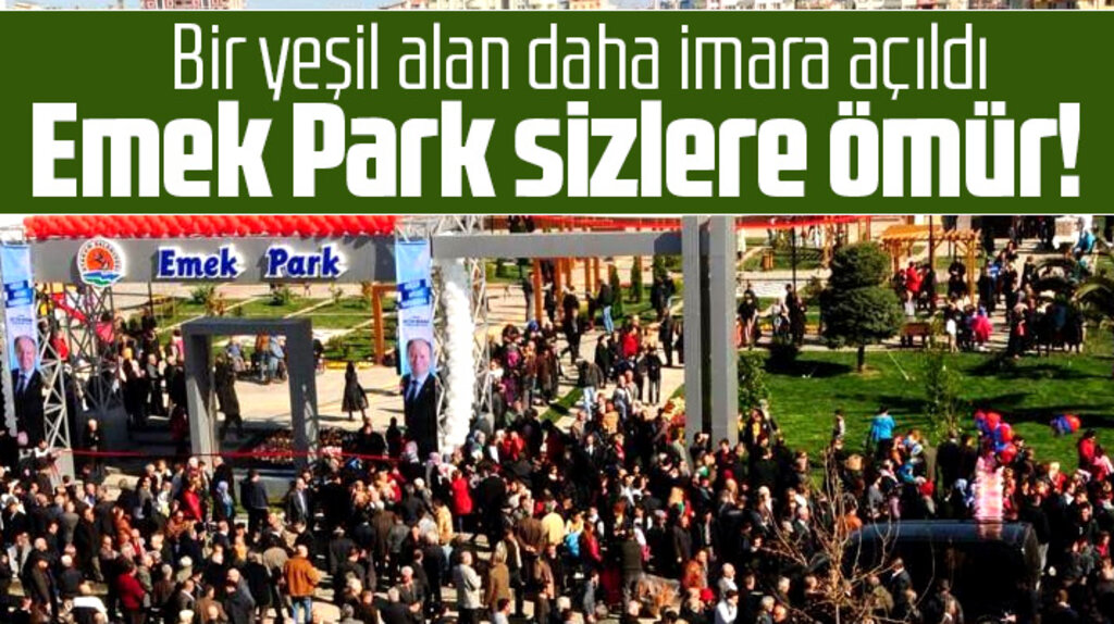 Samsun'da bir yeşil alan daha imara açıldı! Meclis Emek Park raporunu onayladı