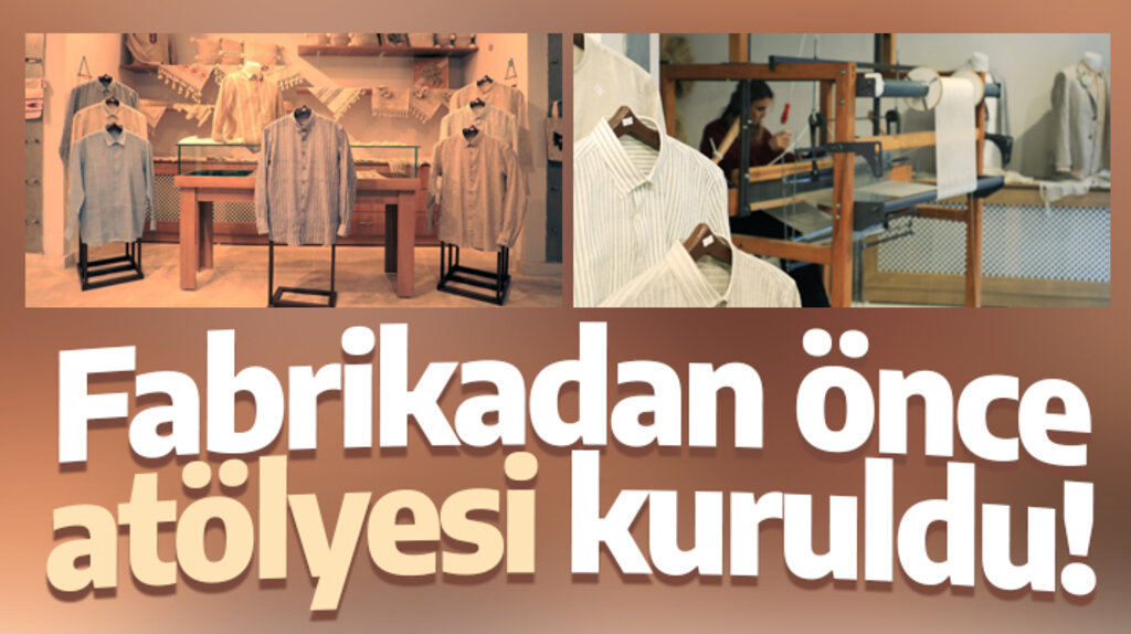 Samsun Büyükşehir Belediyesi kenevir atölyesi kurdu 