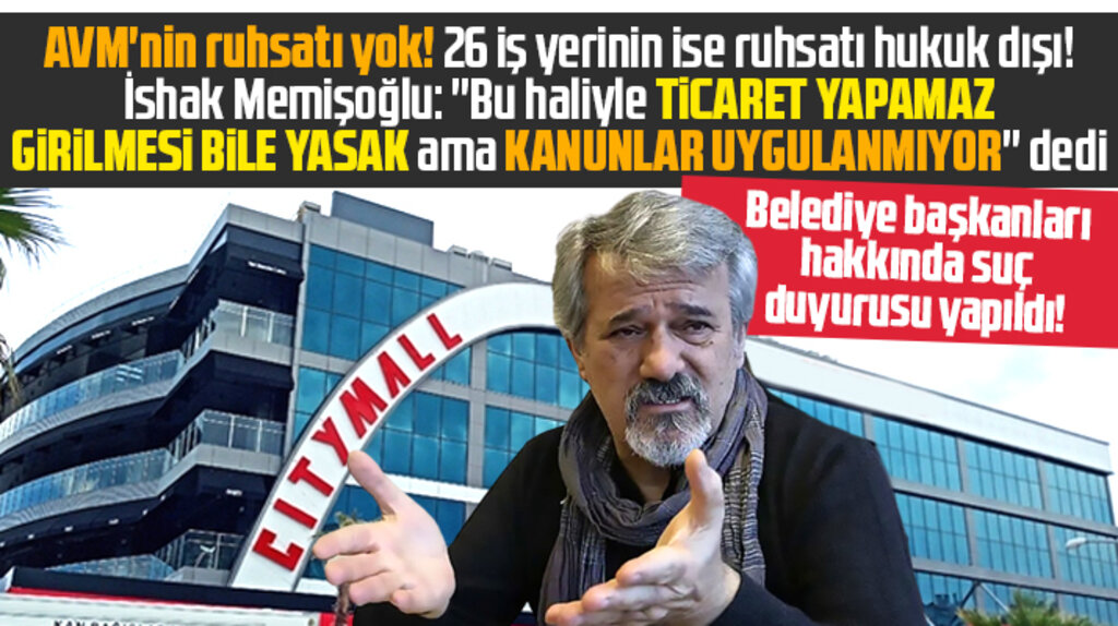 Samsun'daki ruhsatsız City Mall AVM için flaş açıklama! Ticaret dahi yapamaz