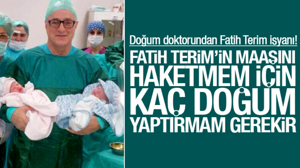 Samsunlu ünlü doğum doktoru Alaaddin Balcı'dan Fatih Terim tepkisi