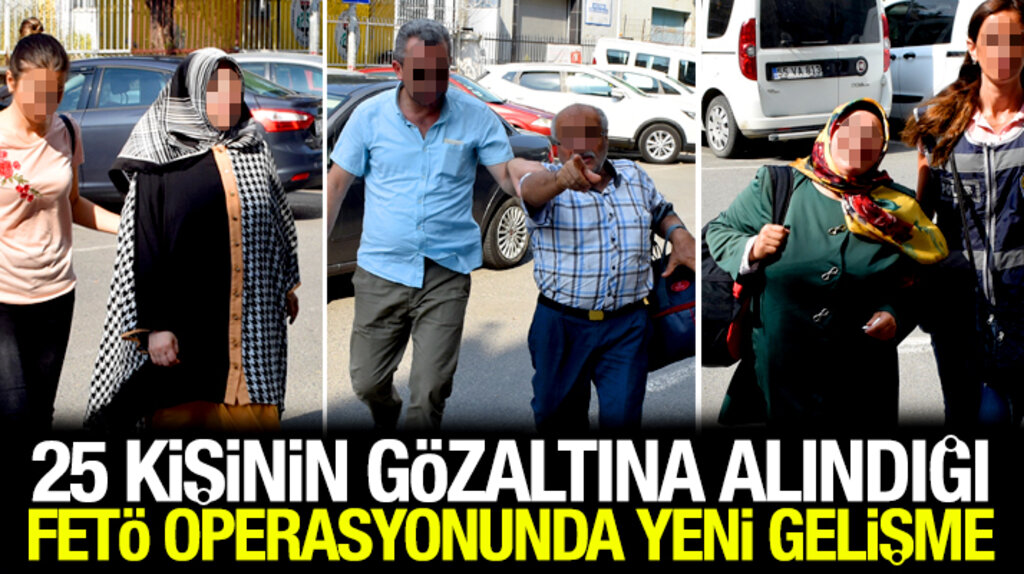 Samsun'da FETÖ'den gözaltına alınan 25 kişiden 8'i adli kontrol şartı ile serbest kaldı