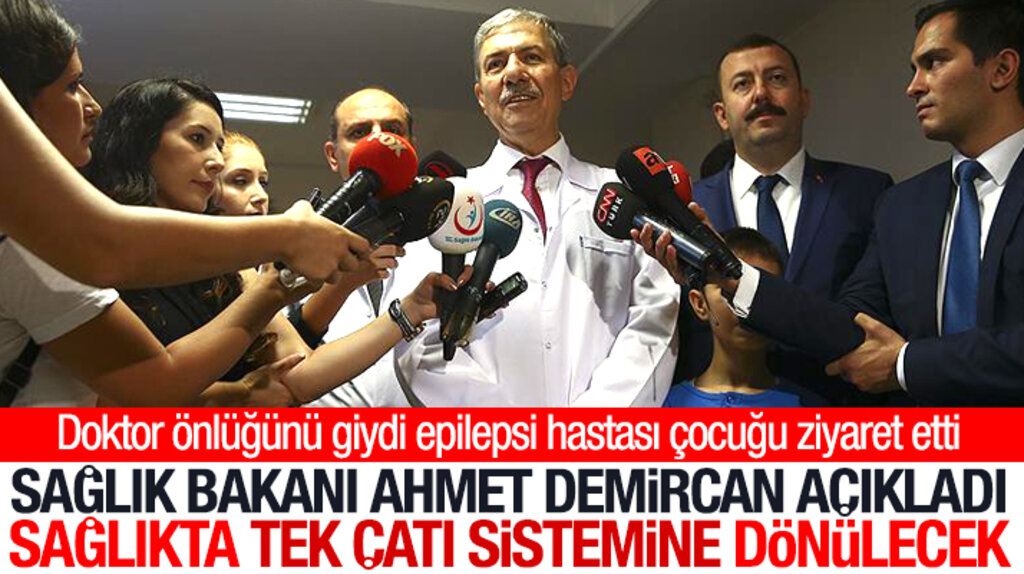 Sağlık Bakanı Samsun Milletvekili Ahmet Demircan açıkladı: Tek çatı sistemine dönülecek