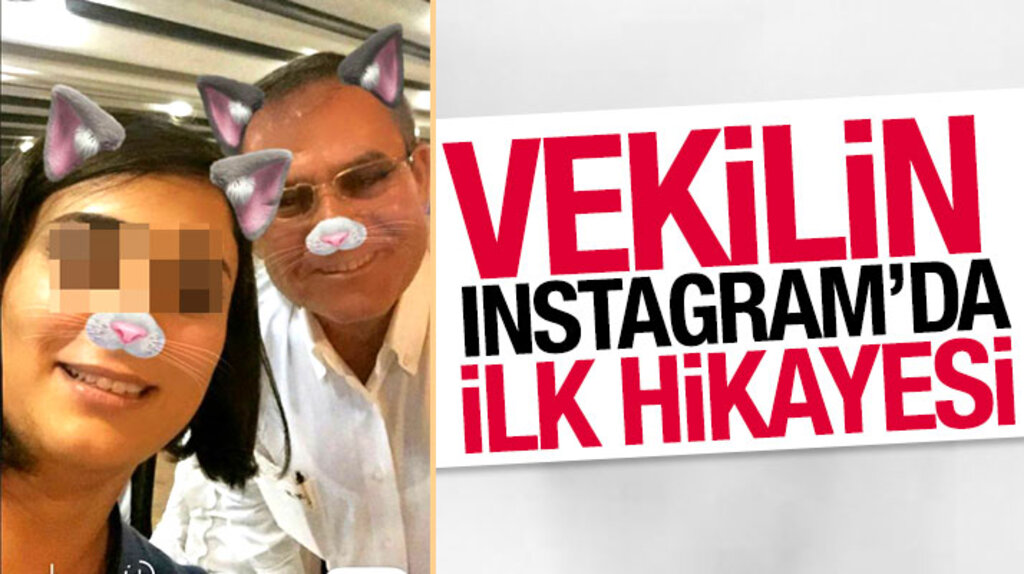 CHP Samsun Milletvekili Zeybek Instagram hikaye özelliği ile foto yayınladı