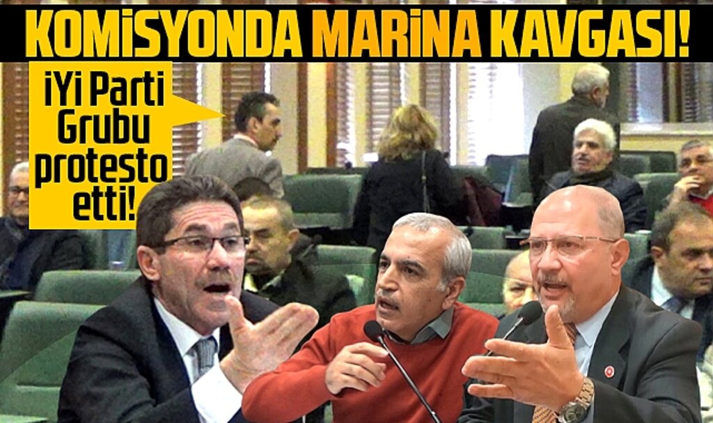 Samsun Büyükşehir Belediyesi Komisyon toplantısında marina kavgası!